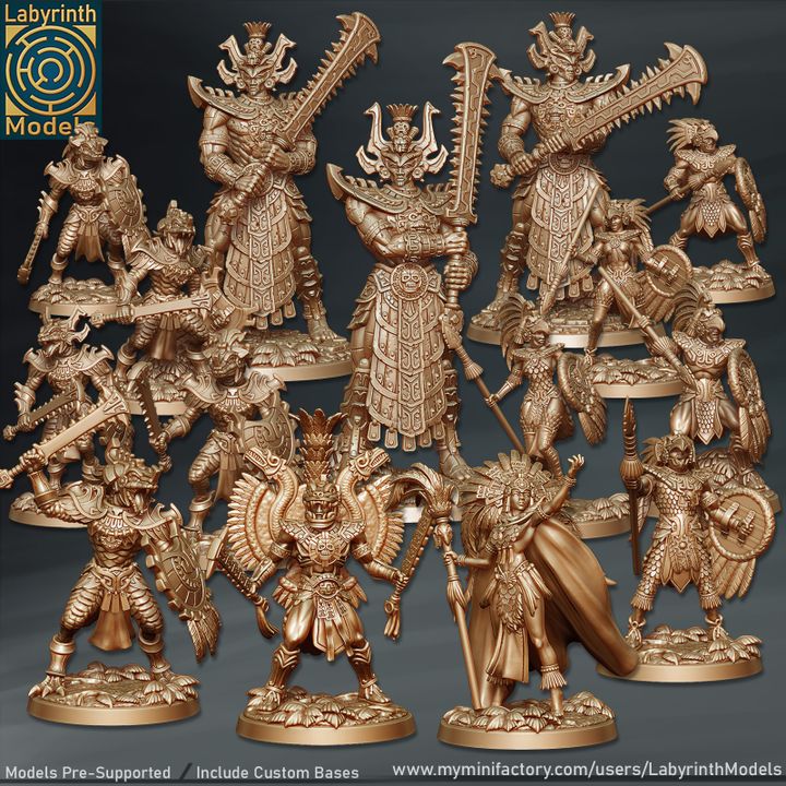 Aztlan Dynasty Vol. 1 - 32mm scale