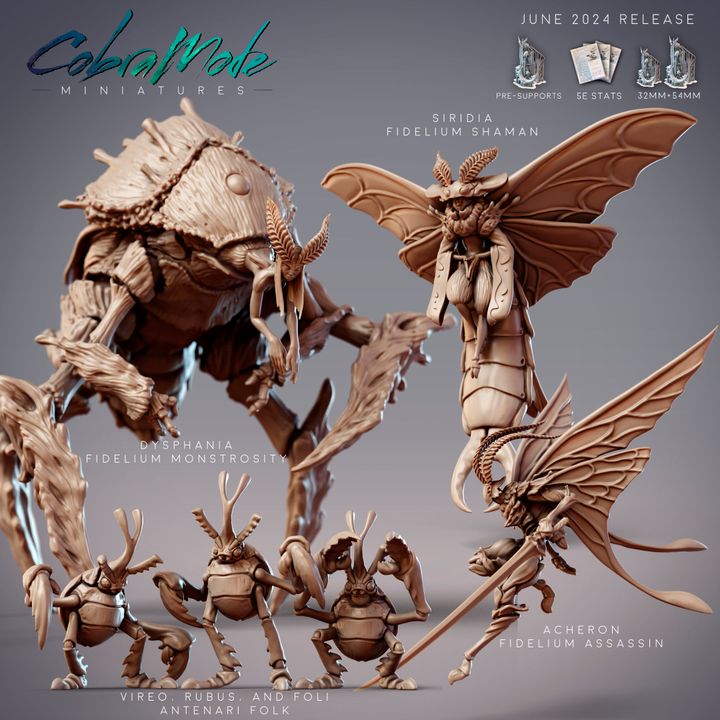 CobraMode 52 June 2024 Release - Mutated Fidelium Mothfolk