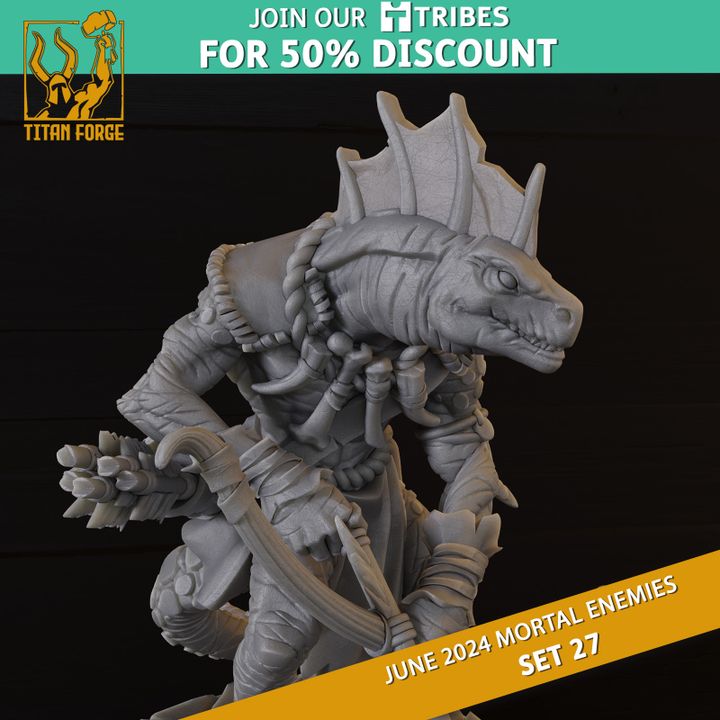 3d Printable Rpg Monsters Dnd 5e Mortal Enemies Set 27 By Titan Forge Miniatures 0053