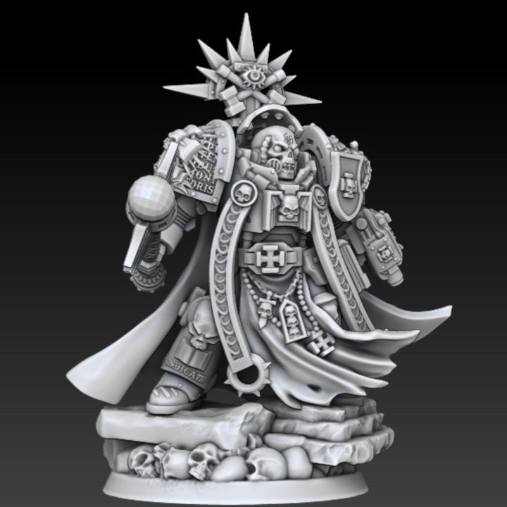 Silver Wardens Chaplain v2 (presupported) image