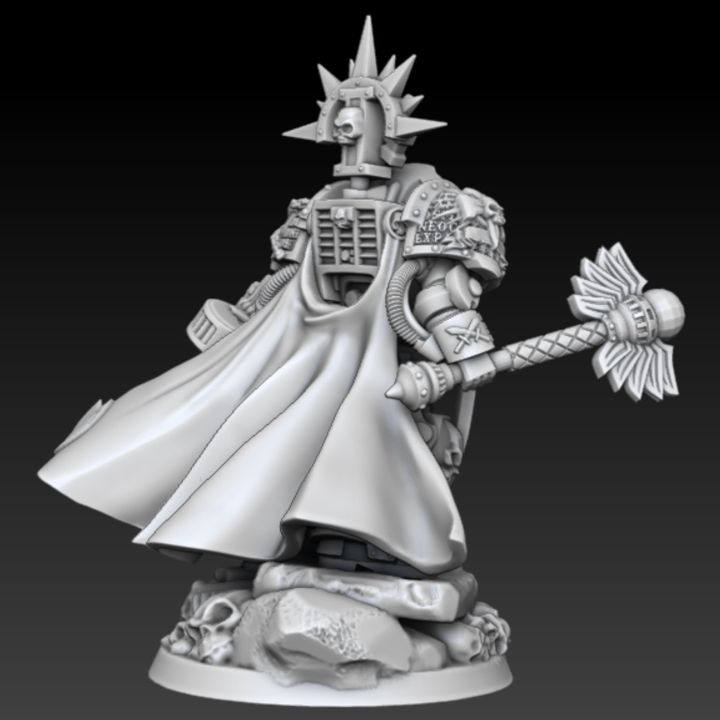 Silver Wardens Chaplain v2 (presupported) image