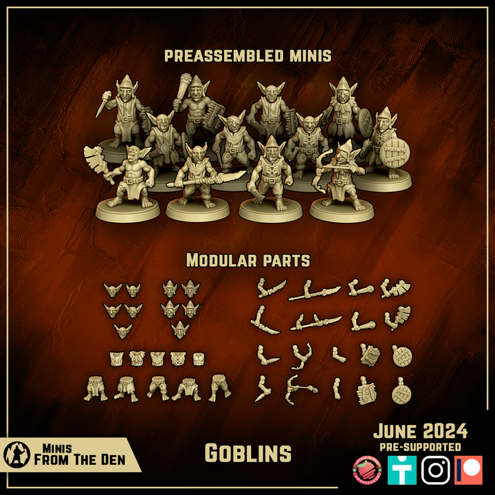 Goblins - Minis PACK [Modular]