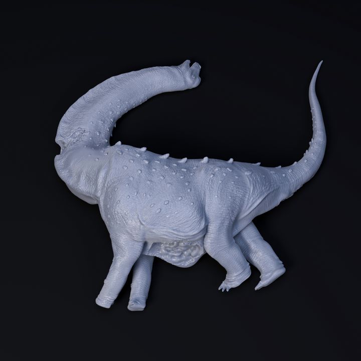 Magyarosaurus dead 1-35 scale pre-supported dinosaur sauropod image