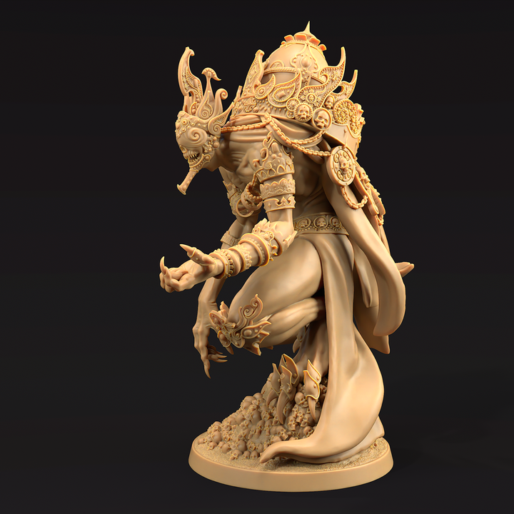 3D Printable Beliak, Archdevil of Crowns | PRESUPPORTED | Hell Heist by ...