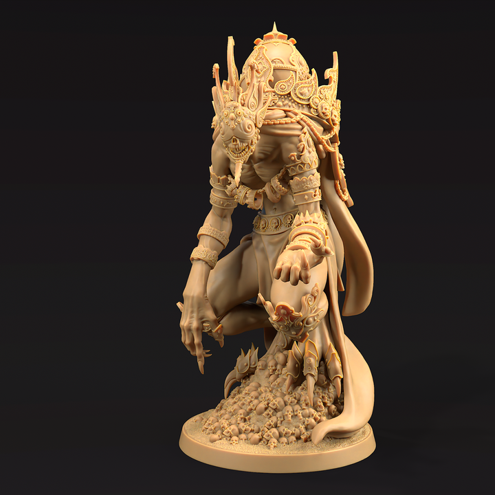 3D Printable Beliak, Archdevil of Crowns | PRESUPPORTED | Hell Heist by ...