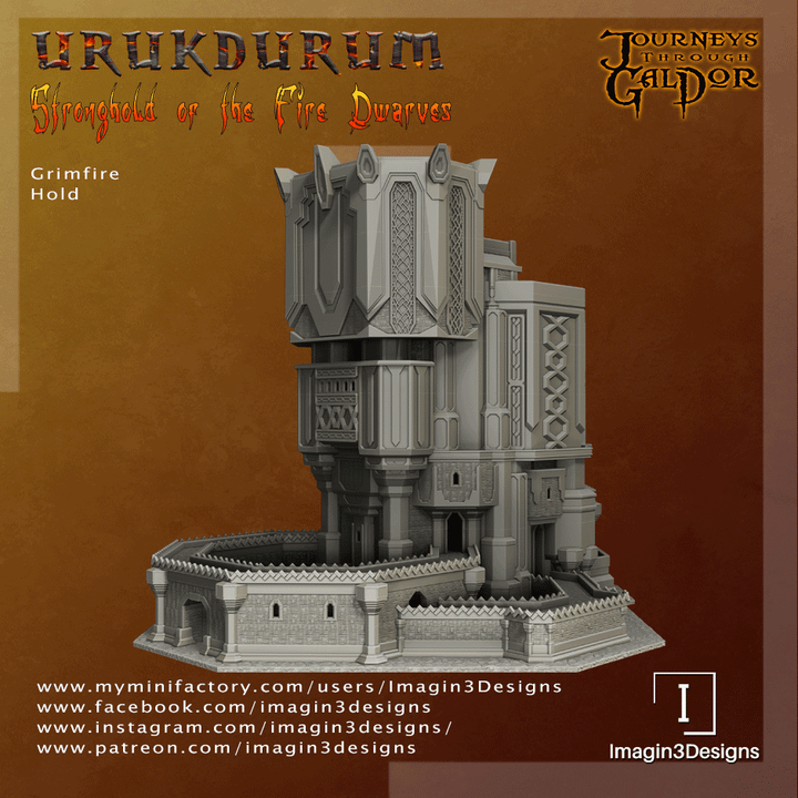 Grimfire Hold - Fire Dwarf Castle