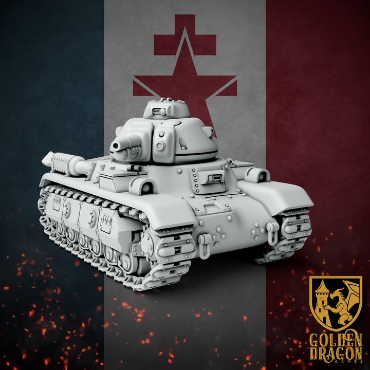 New French Republic - R35 Marat Light Tank