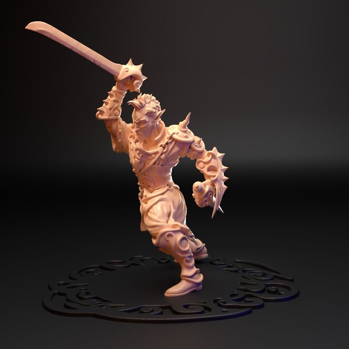 3D Printable Elf Reaper #1 by Daniel Kałaska