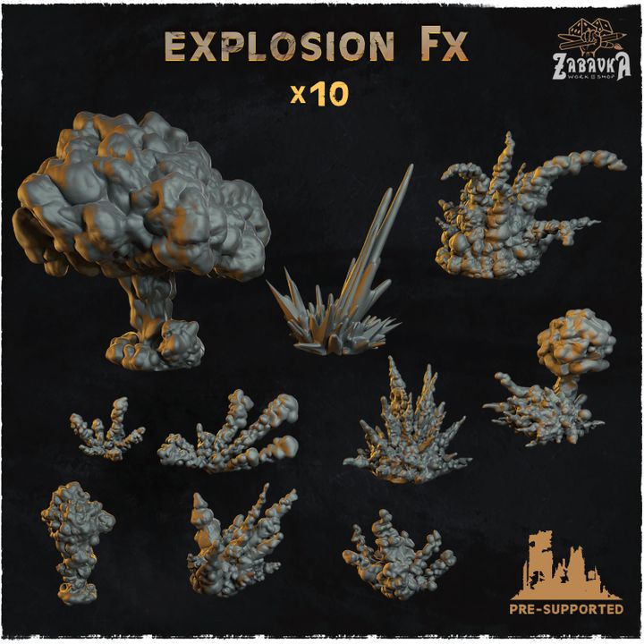 Explosion FX- Basing Bits 2.0 image
