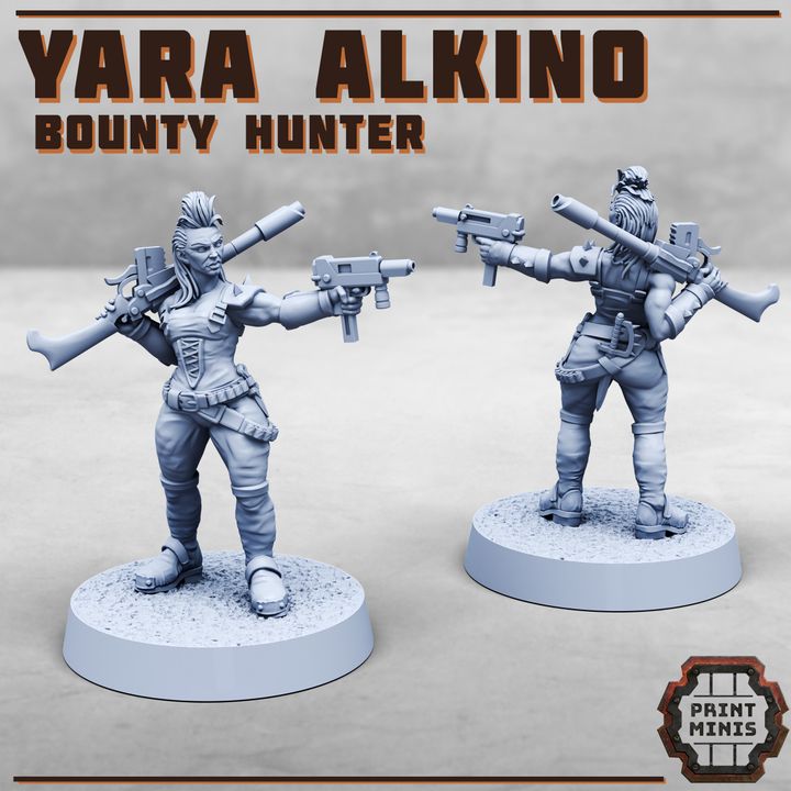 Yara Alkino - Nightshade Bounty Hunter