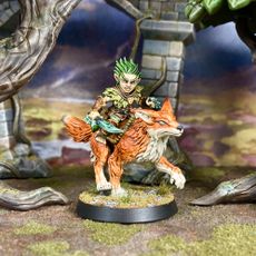 Picture of print of Mystic Fox Rider - A (Deeproot Lurikeens)