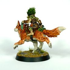 Picture of print of Mystic Fox Rider - A (Deeproot Lurikeens)