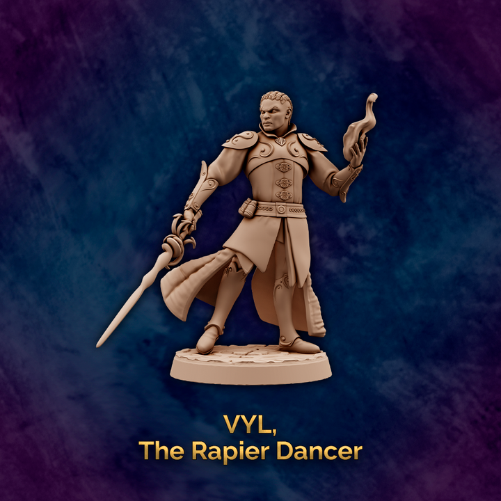 Vyl - The Rapier Dancer - Human Warlock