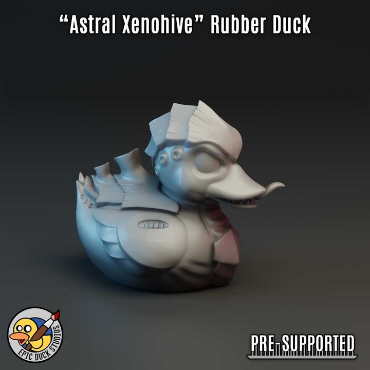 Astral Xenohive Rubber Duck - Space Bug Proxy