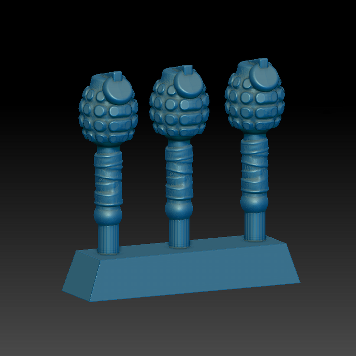 3D Printable Accessories for Crusaders and Coftyrans by Josh Qualtieri