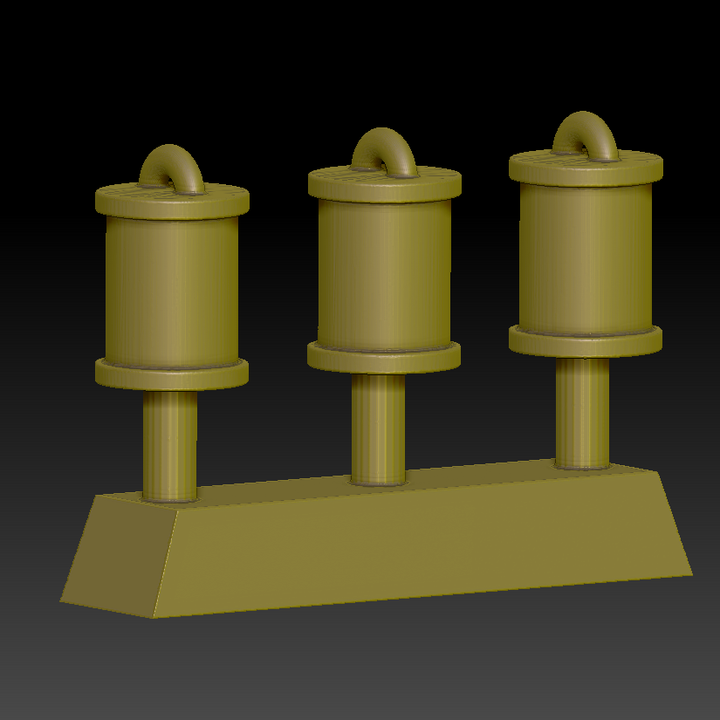 3D Printable Accessories for Crusaders and Coftyrans by Josh Qualtieri