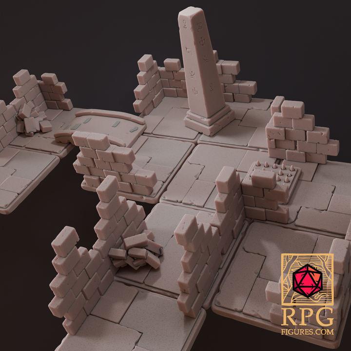 Printable Terrains - Dungeon Pack 1 image