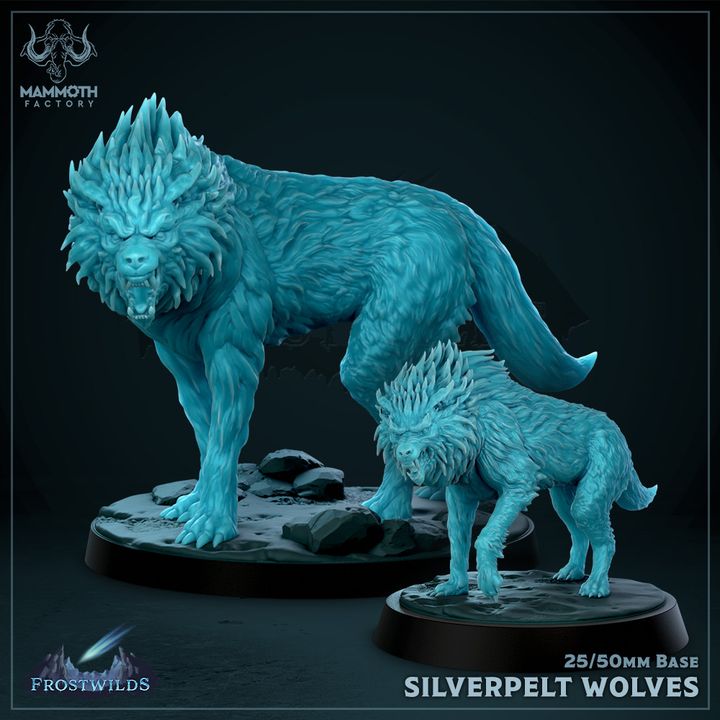 Silverpelt Wolves - Dire Wolf