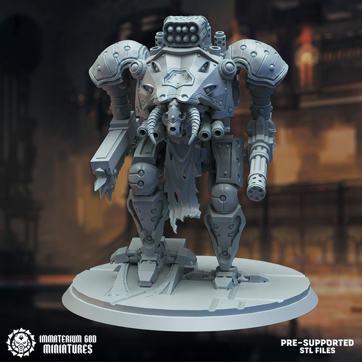3D Printable Iron hound by Immaterium God Miniatures