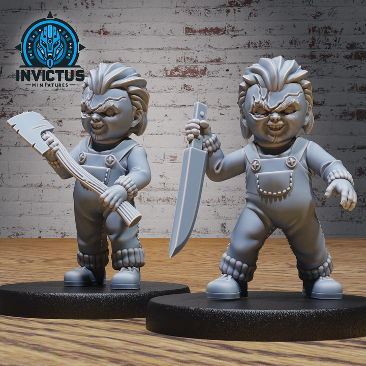 3D Printable Evil Doll Boy Team / Horror Night Encounter / Good Guy ...