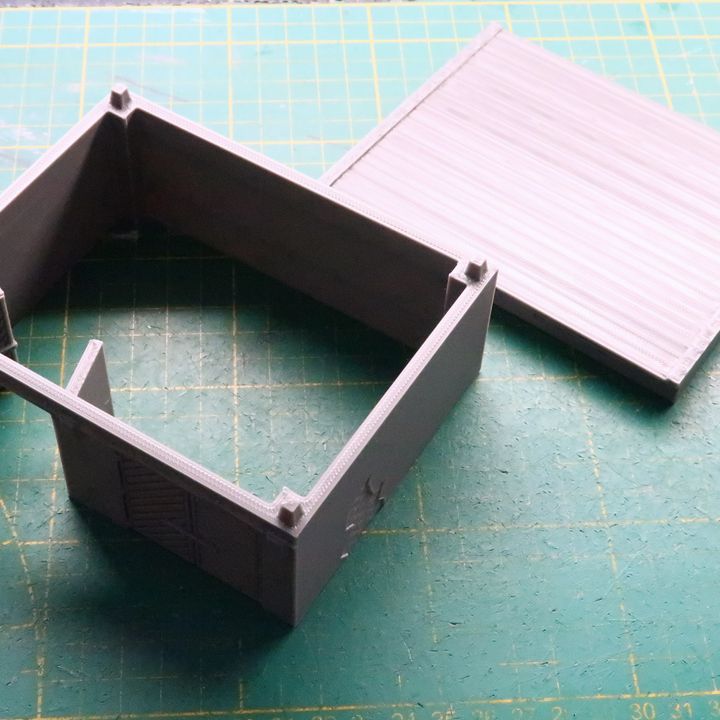 3D Printable Soviet Garage Zona Alfa - Wargaming Terrain by Patrick ...