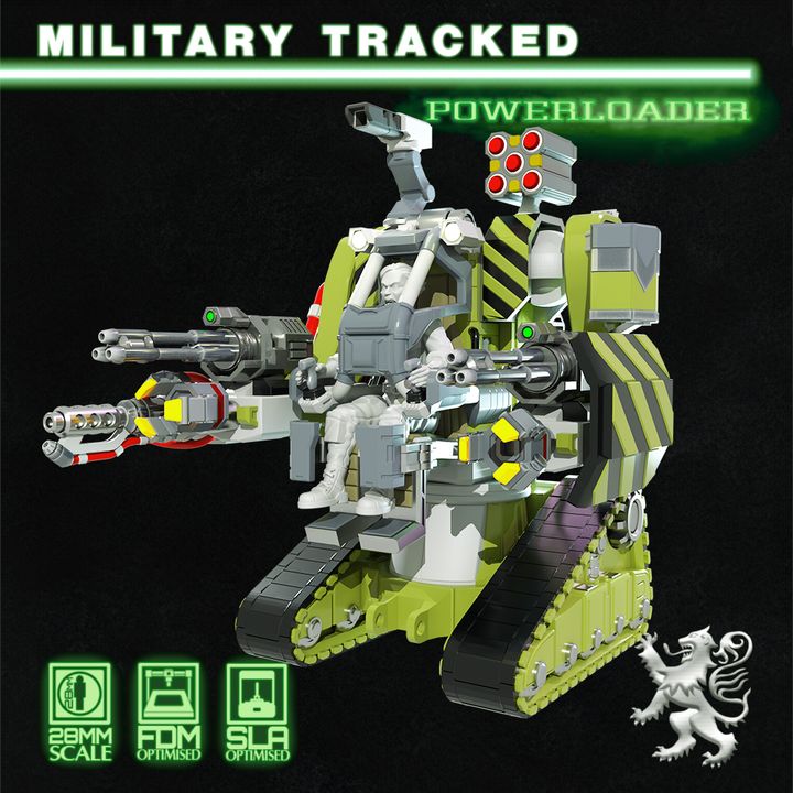 Military Tracked Powerloader