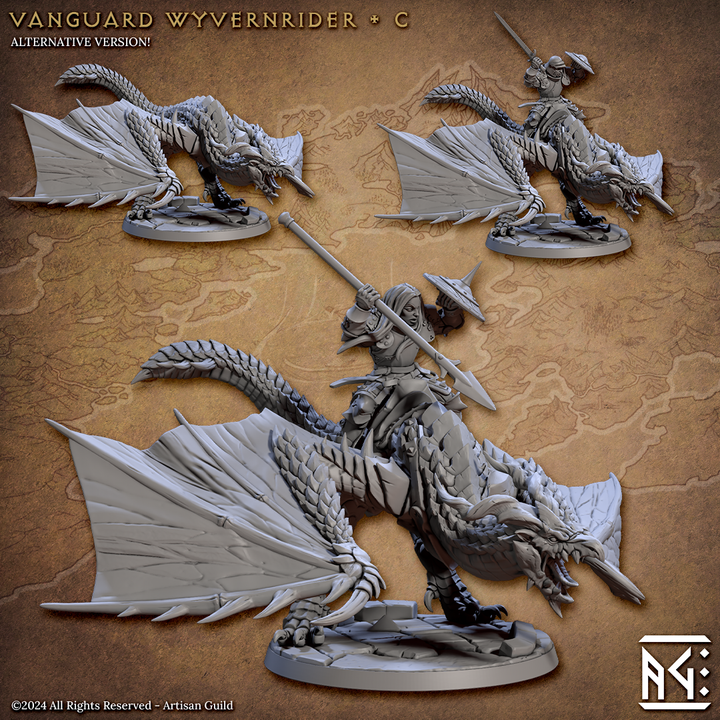 Vanguard Wyvern Rider - C (Vanguard Fighters Guild)