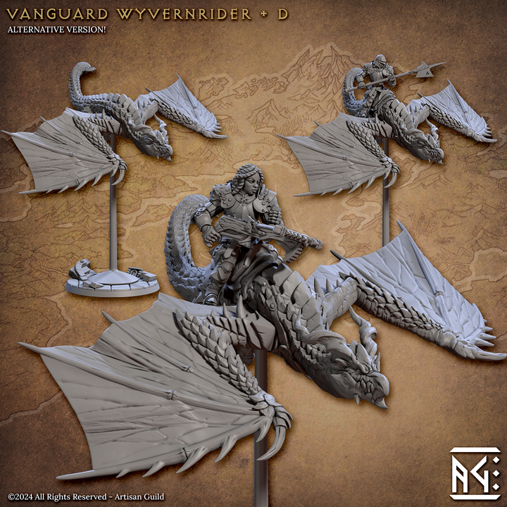 Vanguard Wyvern Rider - D (Vanguard Fighters Guild)