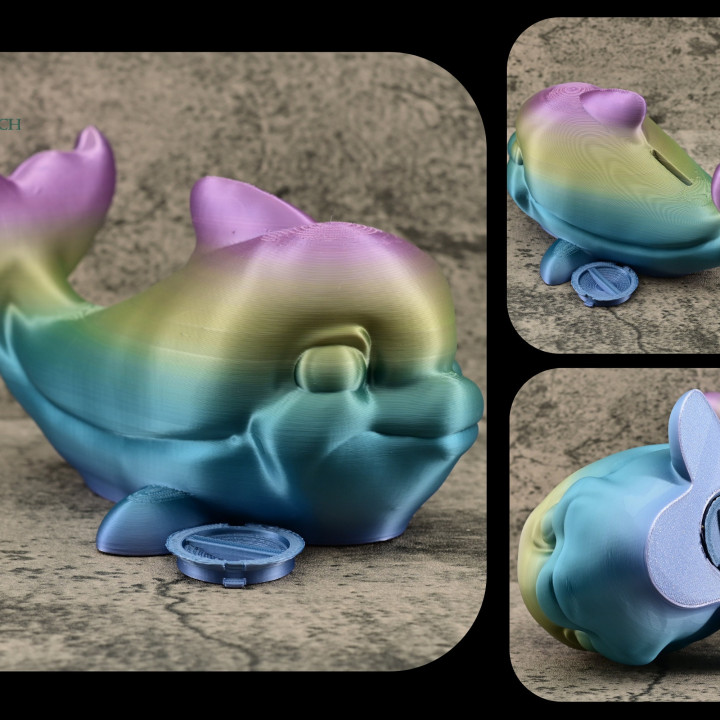 Dolphin Piggy Bank image