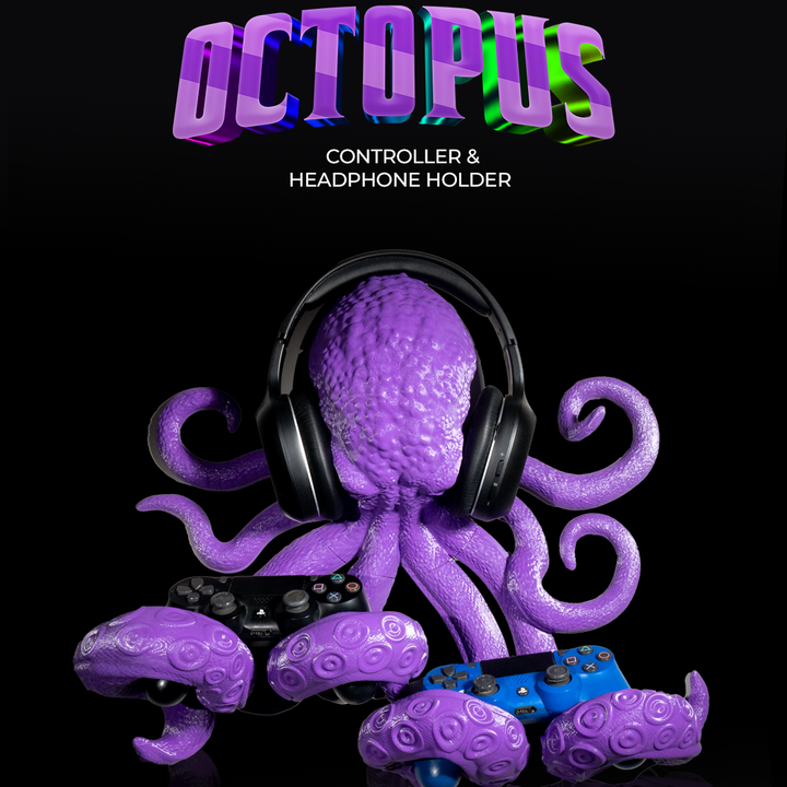 Octopus Controller & Headphone Holder