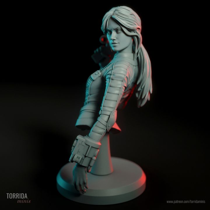 Lucy from Fallout - 3D bust image