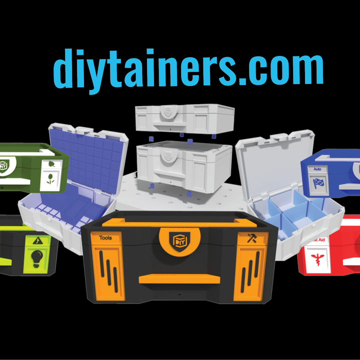 DIYtainer Organizer Tag image
