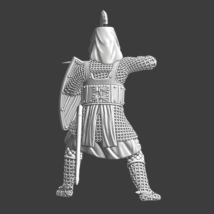 Download Medieval Teutonic Knight - fighting pose von Northern Crusades ...