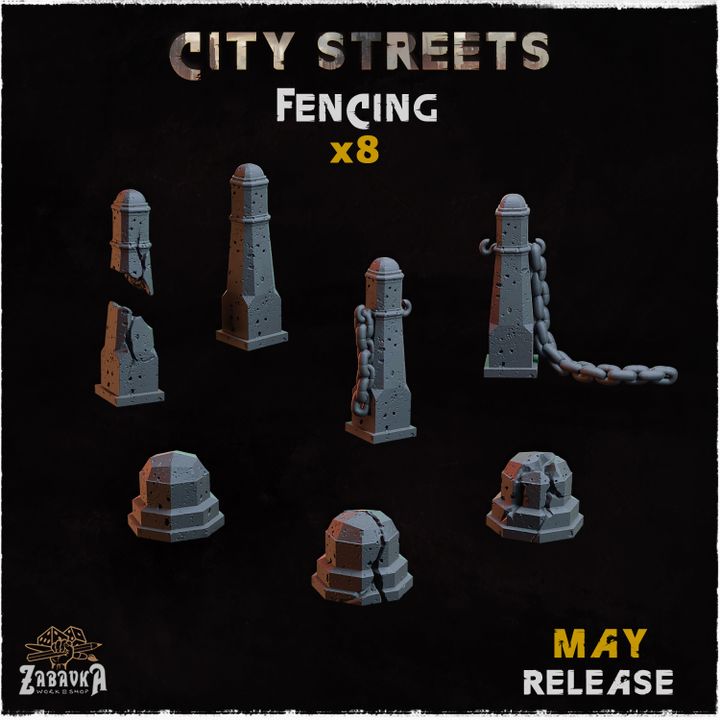 Fencing - Basing Bits (City streets) image