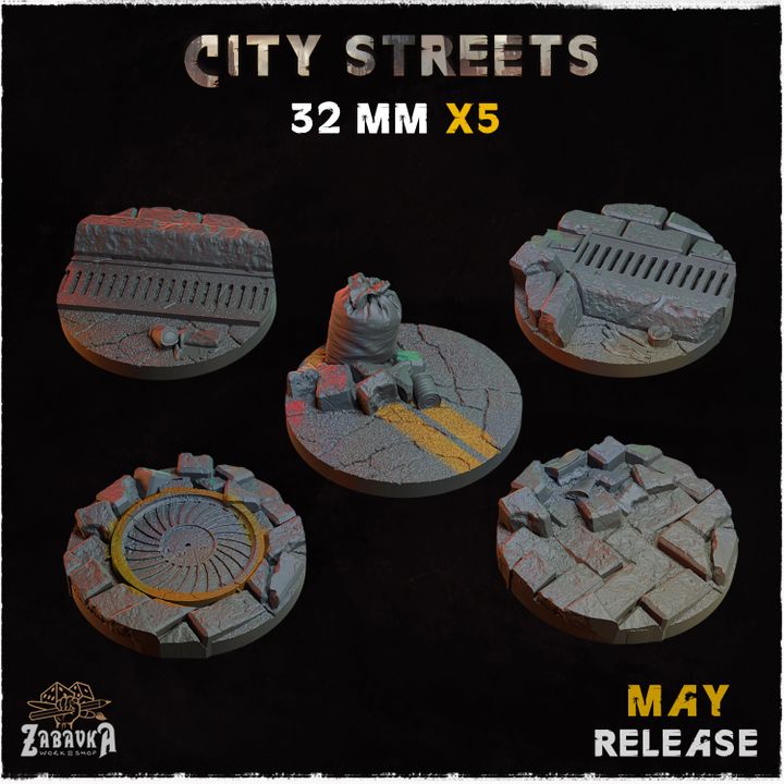 City Streets - Bases & Toppers (Small Set) image