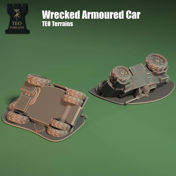 TEO Terrains - Wrecked Armoured Car image
