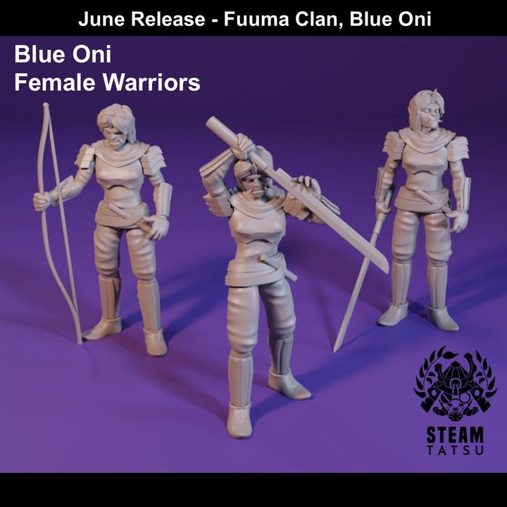 Blue Oni - Female Warriors