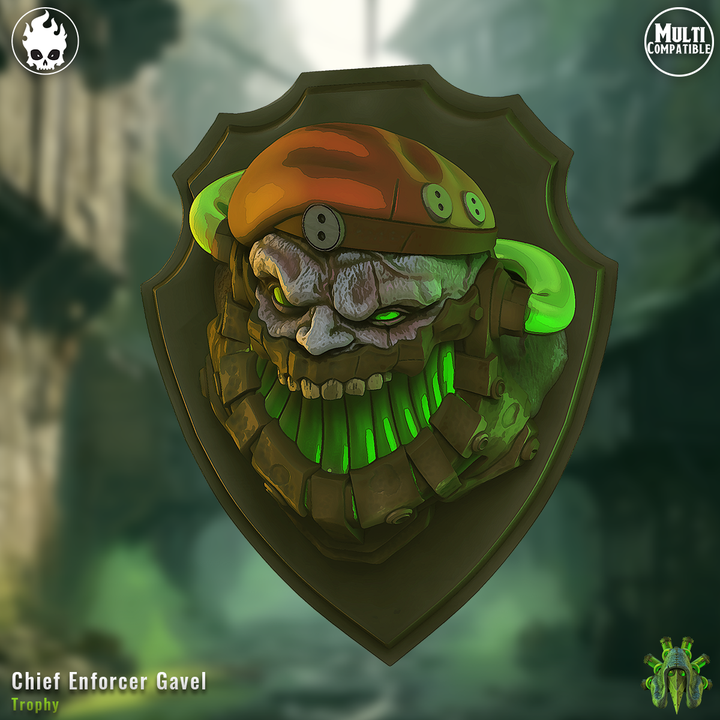 Chief Enforcer Gavel - Trophy image