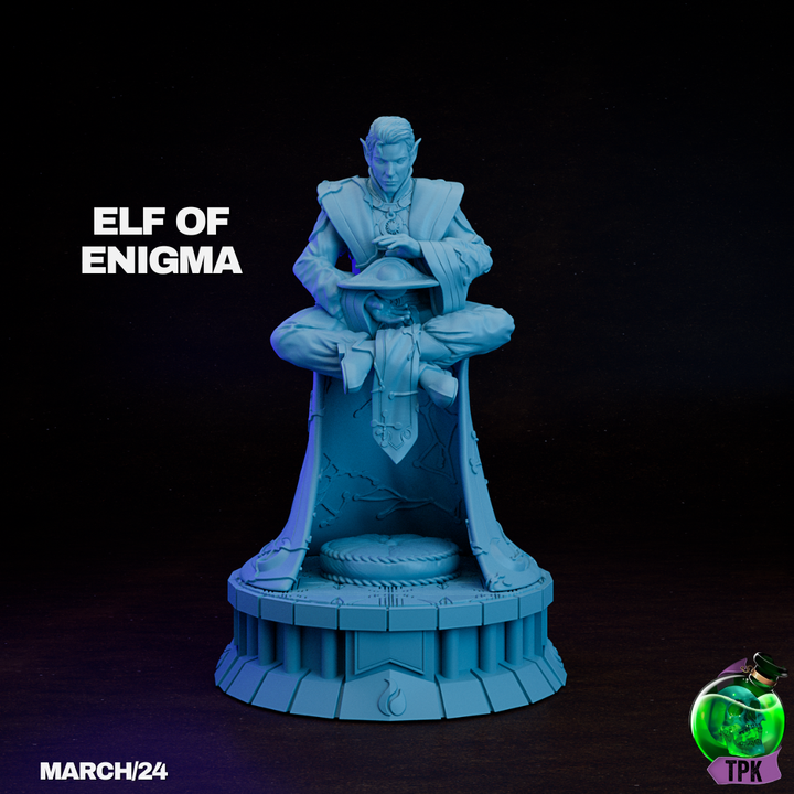 3D Printable Elf of Enigma (2) by TPK Lab