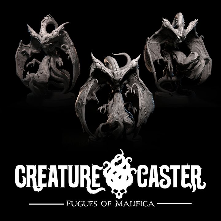 3D Printable Fugue Coven of Malifica by Creature Caster