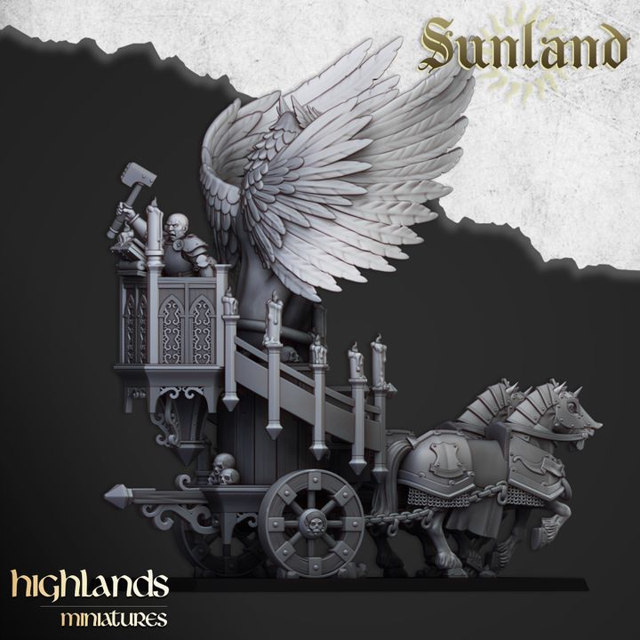 Sunland Altar Wagon - Highlands Miniatures image