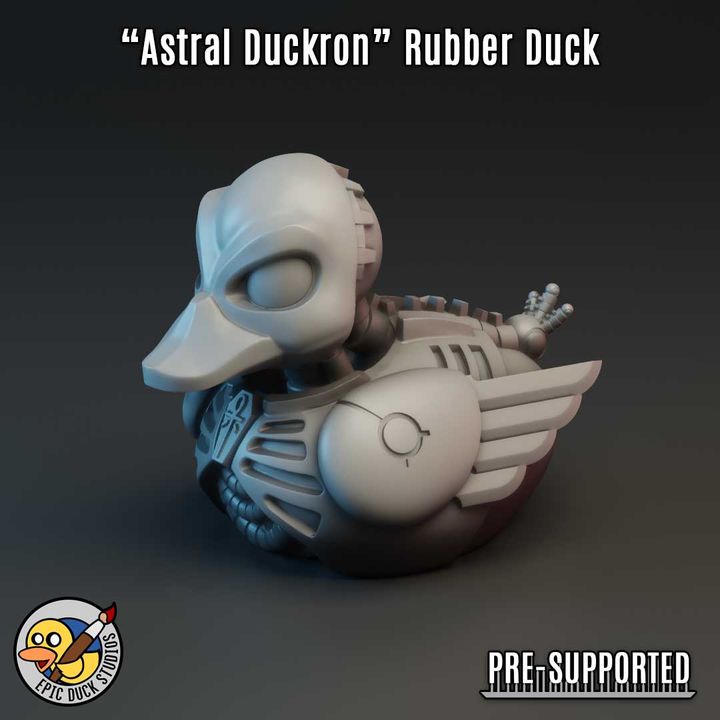 Astral Duckron Rubber Duck - Space Robot Proxy image