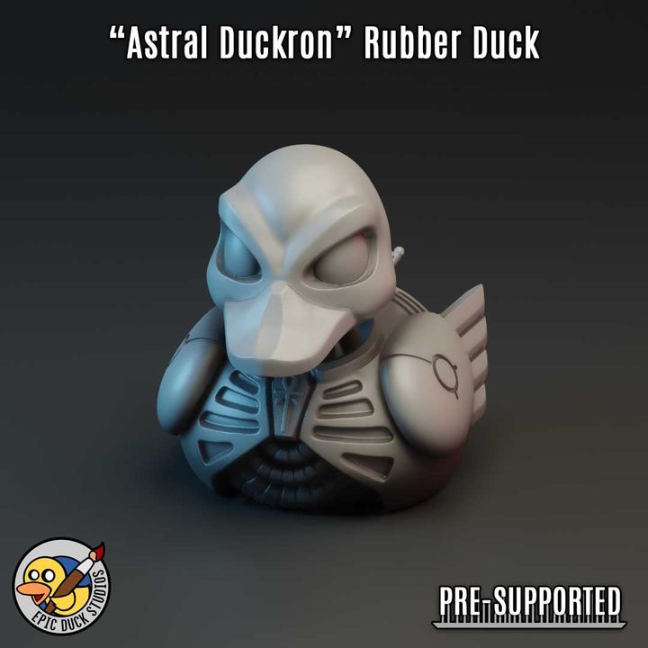 Astral Duckron Rubber Duck - Space Robot Proxy image