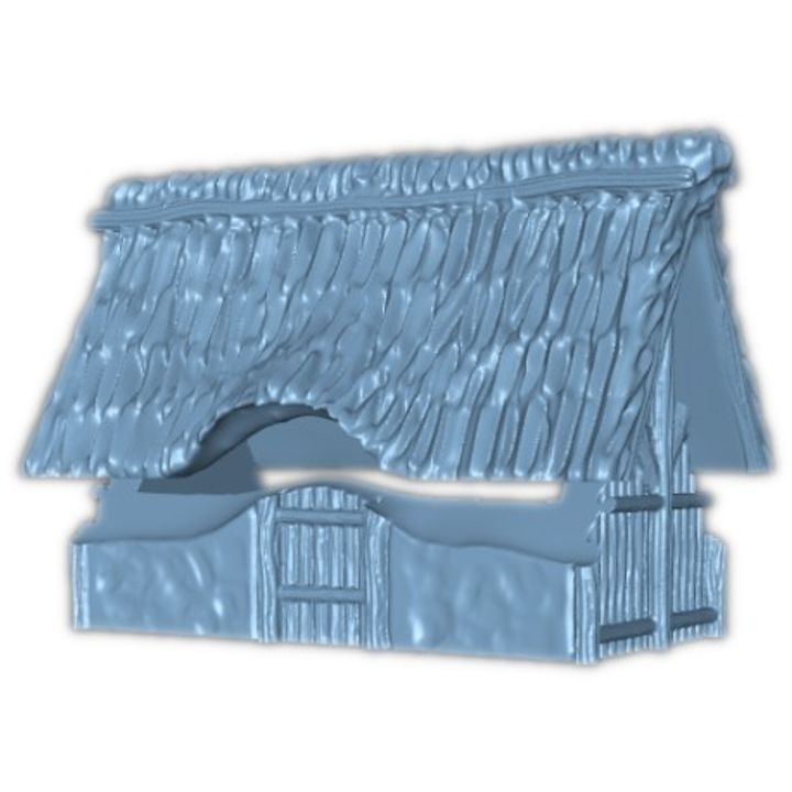 Rectangle Gallic or Briton Beams House image
