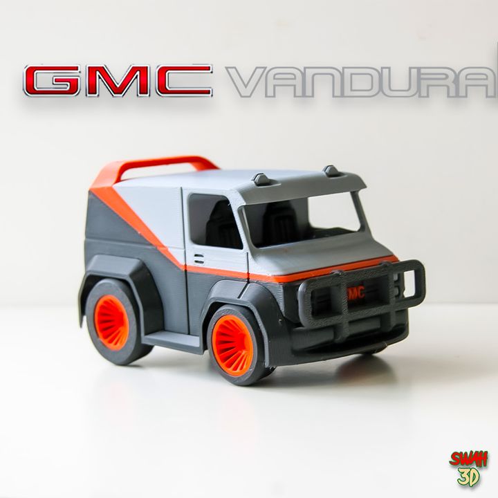 3D Printable GMC VANDURA A-TEAM by Petr