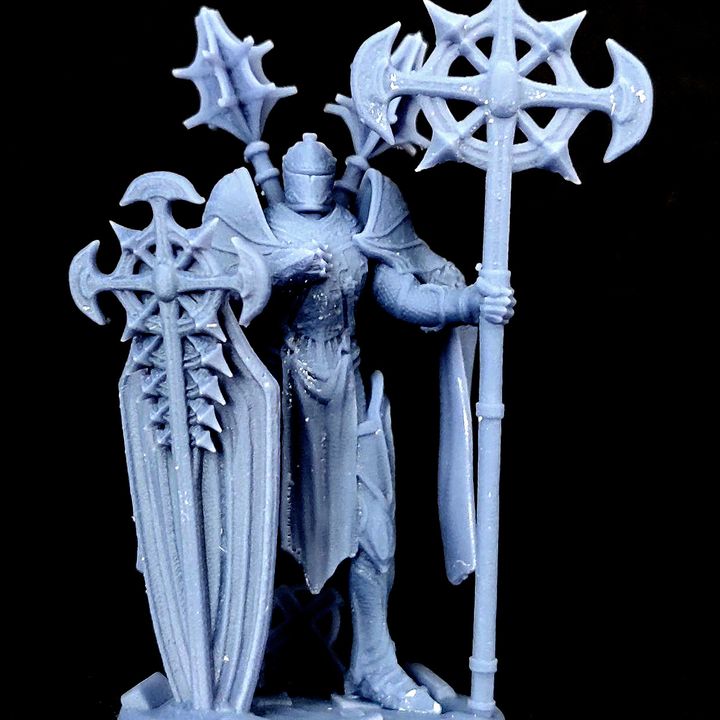 3D Printable Divine Bulwark (All 3 Poses) by Mini Monster Mayhem