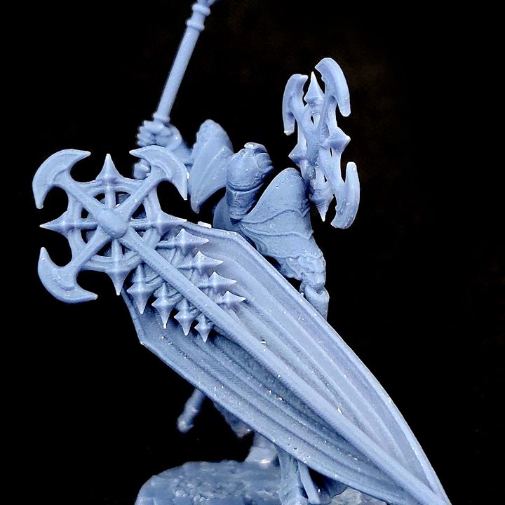 3D Printable Divine Bulwark (All 3 Poses) by Mini Monster Mayhem