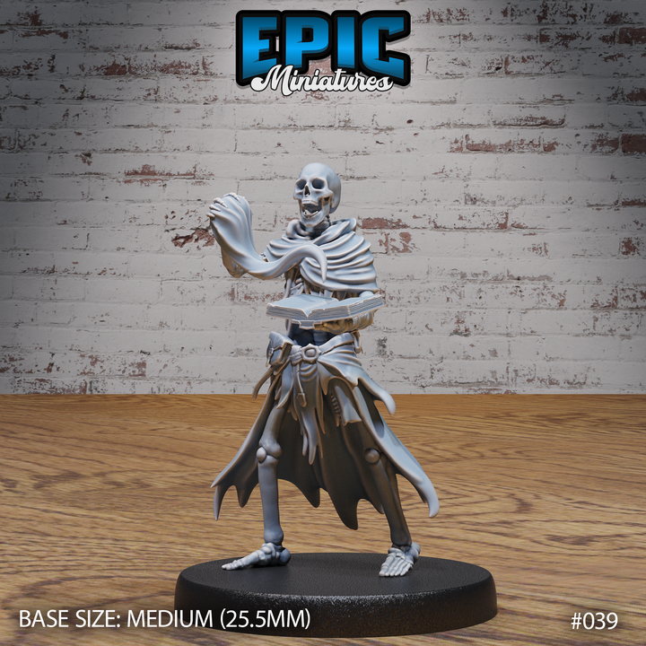 3D Printable Undead Army Pack (65 Models) / Skeleton & Lich Set