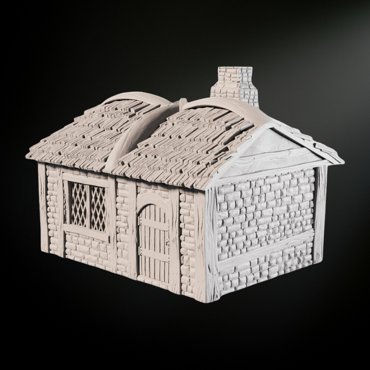 Medieval Fantasy Cottage House 2