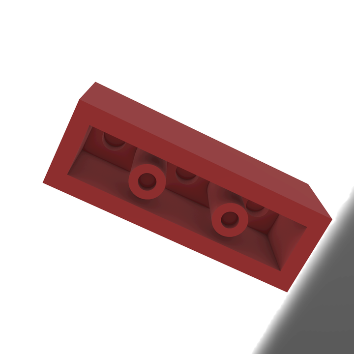 3D Printable LEGO Brick - 1X3 by VLAD-MARIUS